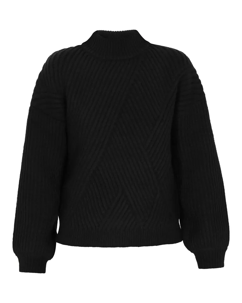 DreiMaster Pullover Damen Schwarz Schwarz