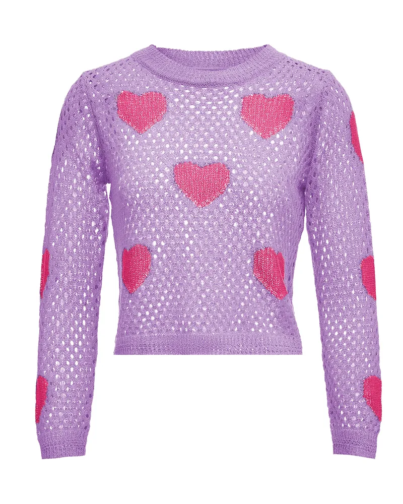My Mo Pullover Frauen Lavendel Rosa Rosa