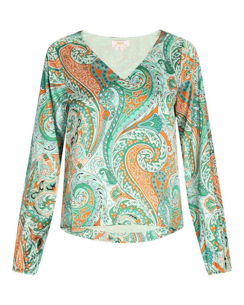 Usha Bluse Damen Grün Mehrfarbig Mehrfarbig