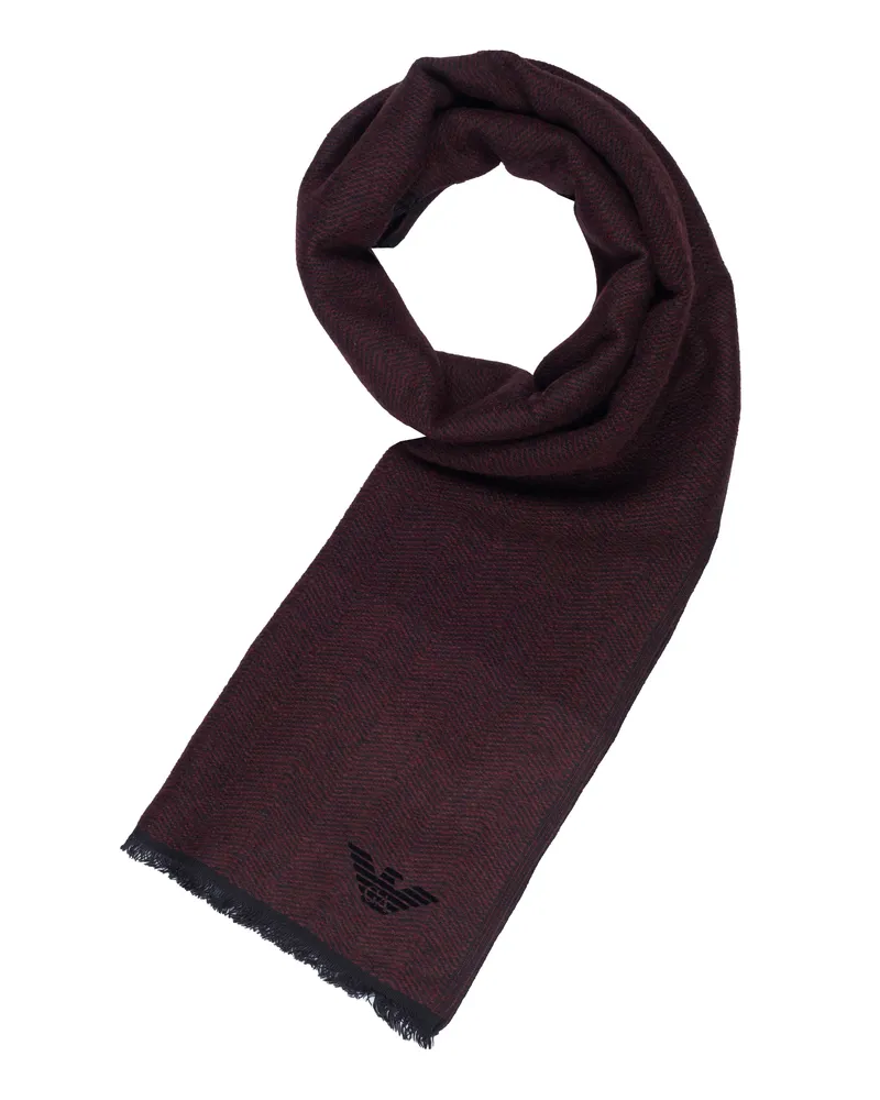 Emporio Armani Schal Rot