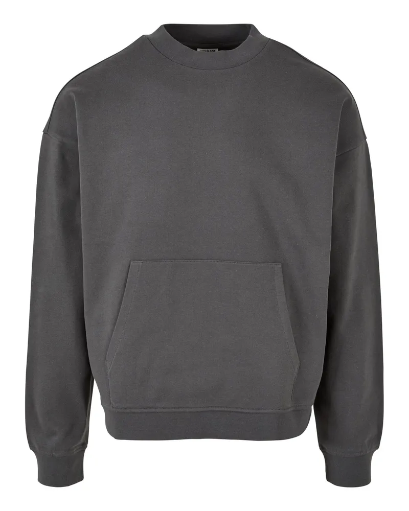 Urban Classics Sweatshirt Rundhalsausschnitt für Herren (Schattengrau Grau