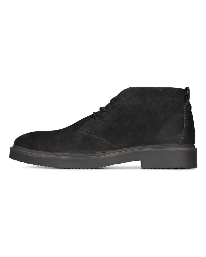 PS Poelman Schnürstiefel "HUDSON" in Schwarz Schwarz