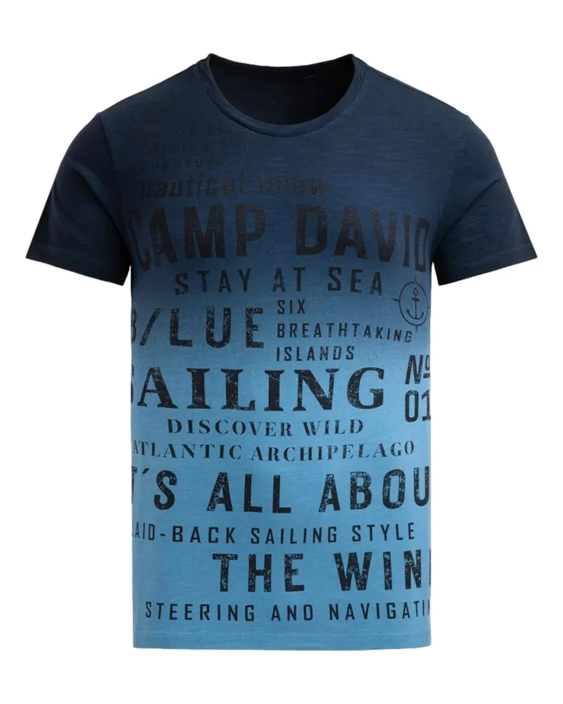 CAMP DAVID T-Shirt Dunkelblau