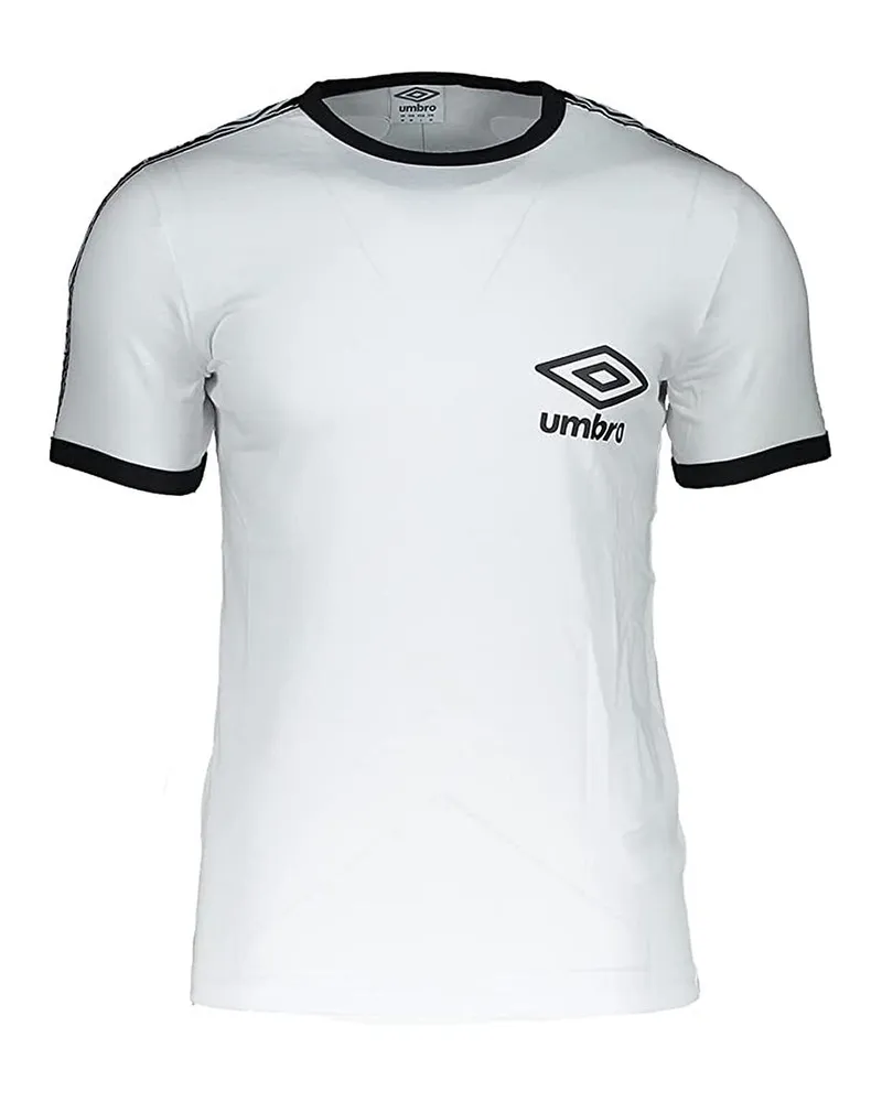 Umbro geklebte Ringer Herren White T-Shirt Weiß