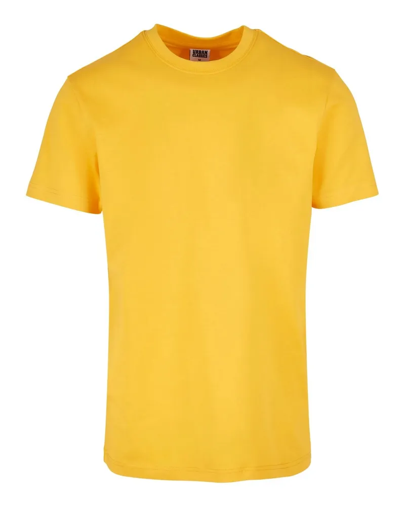 Urban Classics Basic" T-Shirt für Herren (California-Gelb Gelb