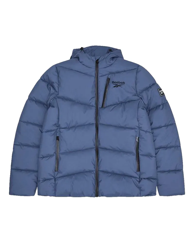 Reebok Steppjacke für Herren, Stretch (Graublau Blau