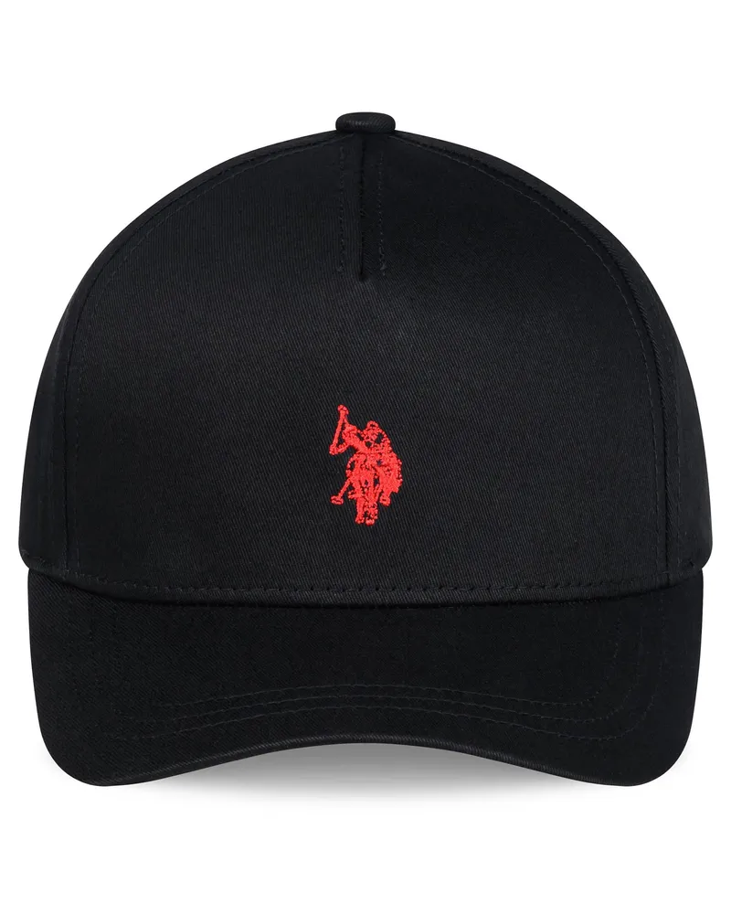 U.S. Polo Assn.  Unisex Cap One Size aus 100 % Baumwolle Schwarz