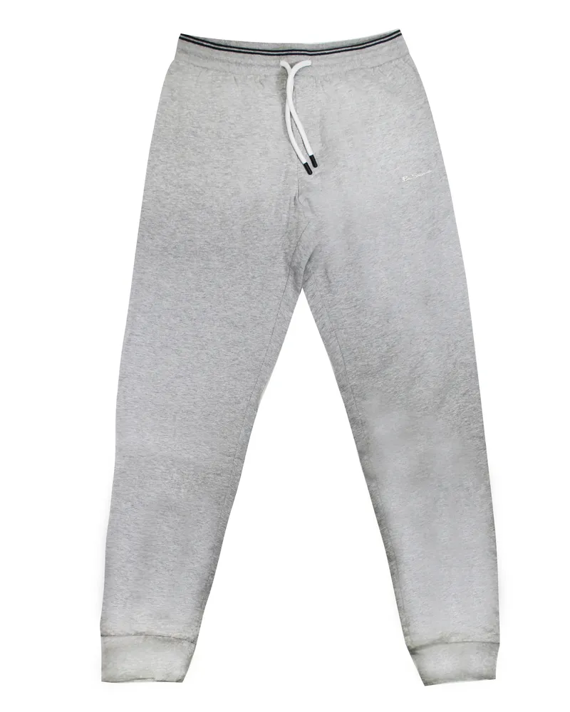 Ben Sherman Drehbuch Stickerei Herren grauer Trackhosen Grau