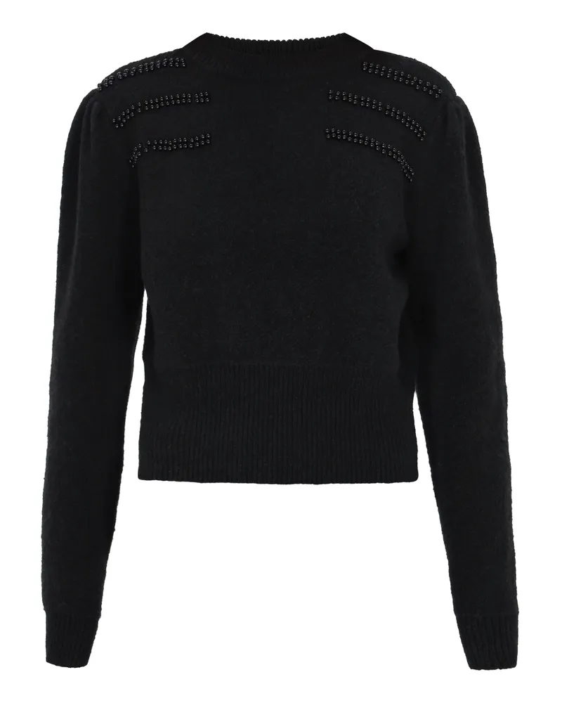My Mo Pullover Frauen Schwarz Schwarz