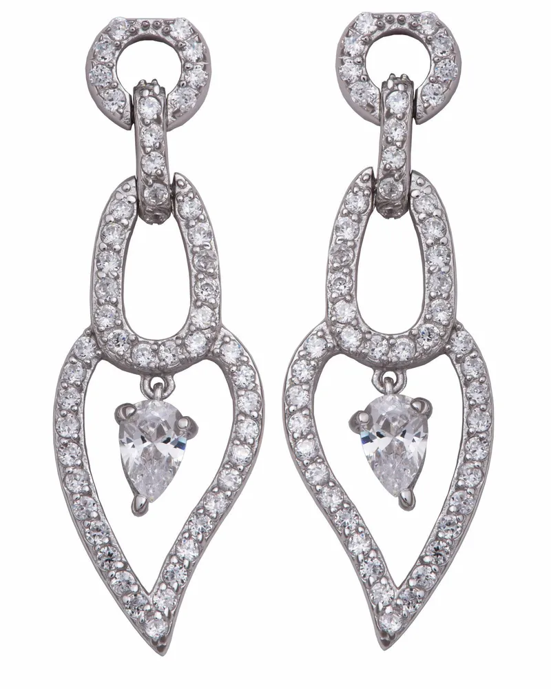 Orphelia Damen-Ohrhänger aus 925er Sterlingsilber – Silber ZO-5882 Silber
