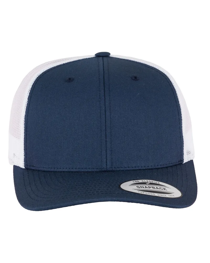 Flexfit Trucker Cap Zweifarbig (Marineblau/Weiß Marineblau