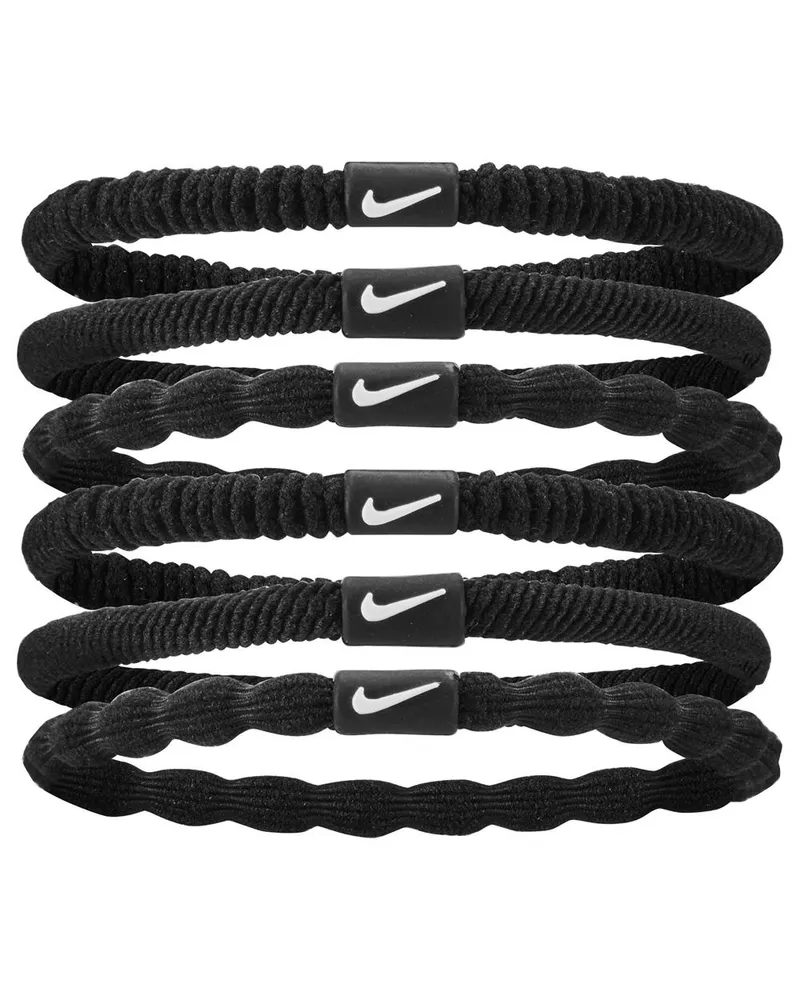 Nike Haarband(6er-Pack) (Schwarz Schwarz