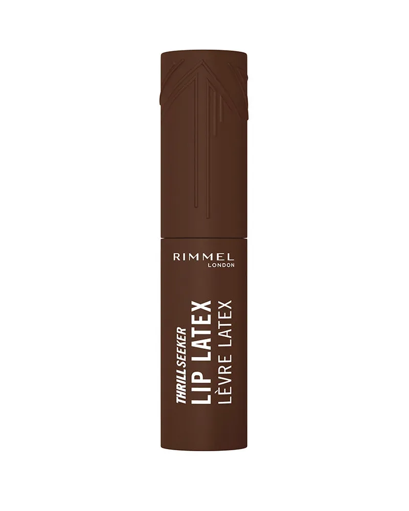 Rimmel London Thrill Seeker Lip Latex Lipgloss #600-cappuccino, 6 ml - cappuccino 