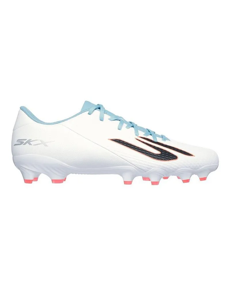 Skechers SKX_2 Academy" Fußballschuhe mit festem Boden für Herren (Weiß/Blau Weiß
