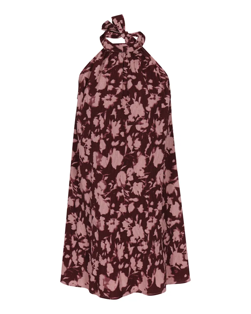FAINA Kleid Frauen Burgund Bordeaux