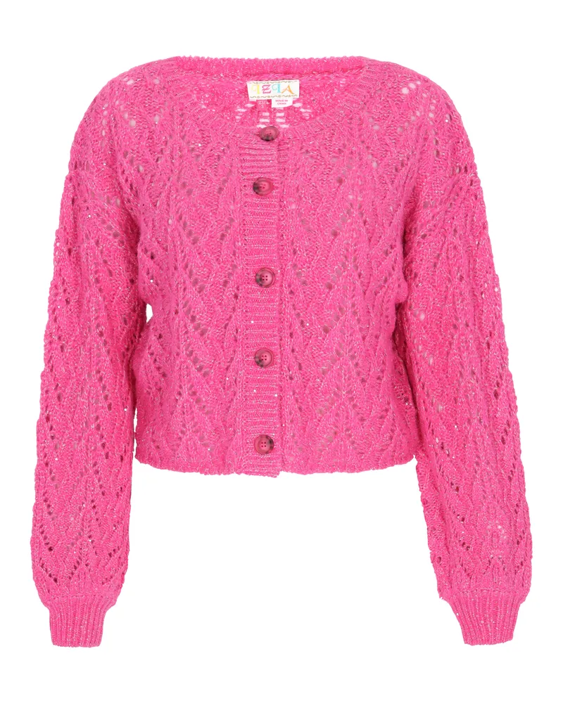 IZIA Strickjacke Frauen Rosa Rosa