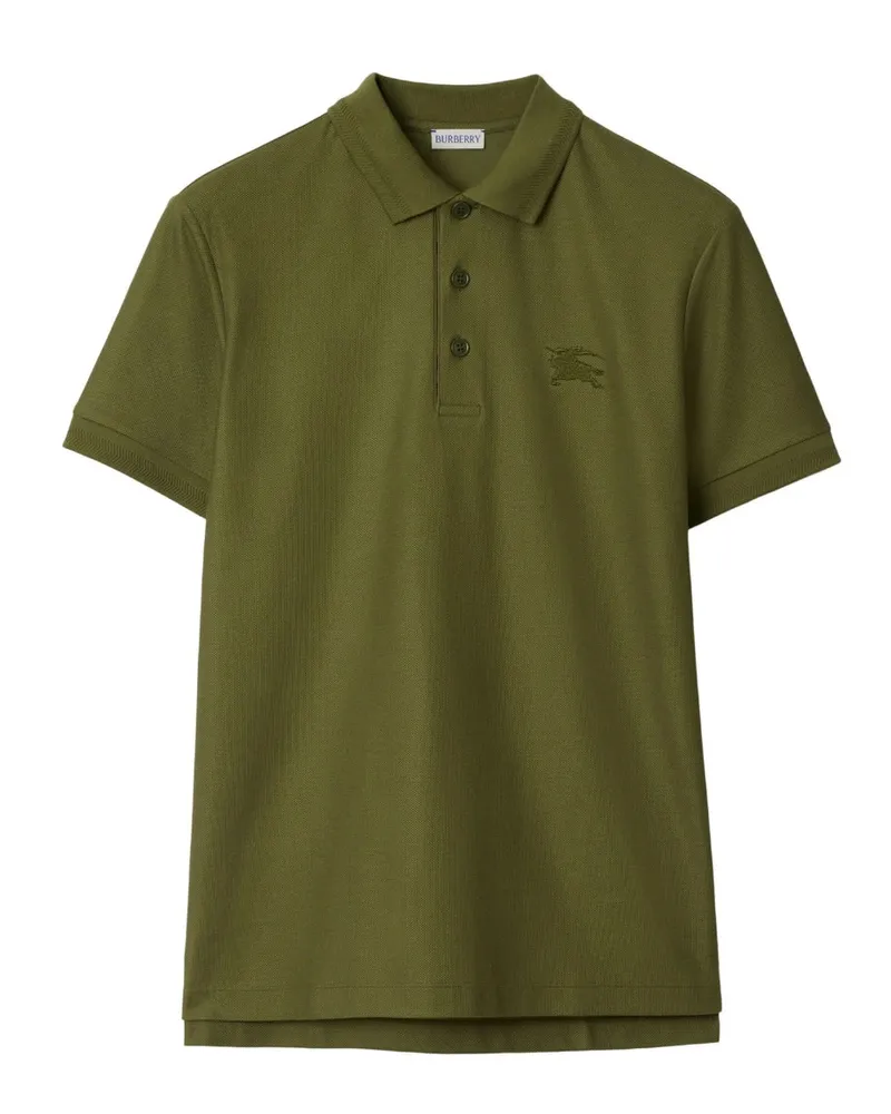 Burberry Eddie Ekd Polohemd In Olivgrün Grün