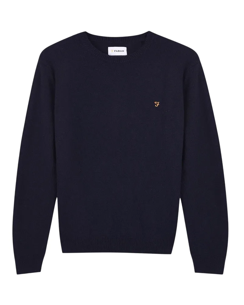 Farah 1920 Sweatshirt für Herren, Baumwolle (wahres Marienblau Dunkles