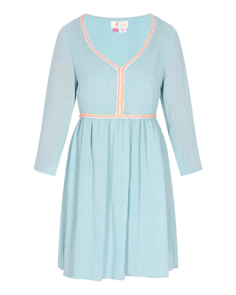 IZIA Kleid Frauen Aqua Türkis
