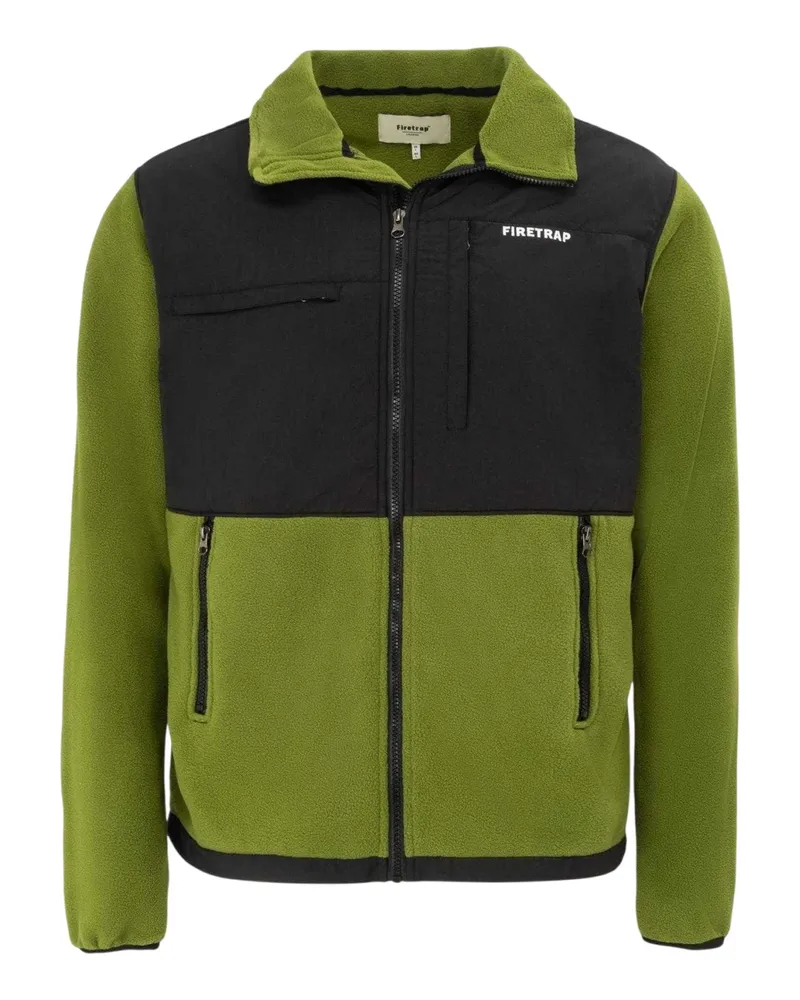 Firetrap Fleecejacke für Herren (Calla Grün Grün