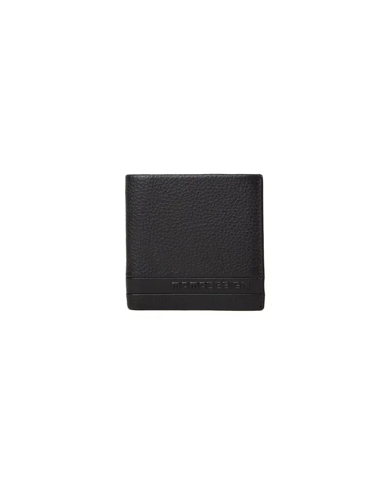 MOMO DESIGN Geldbörse Schwarz Schwarz