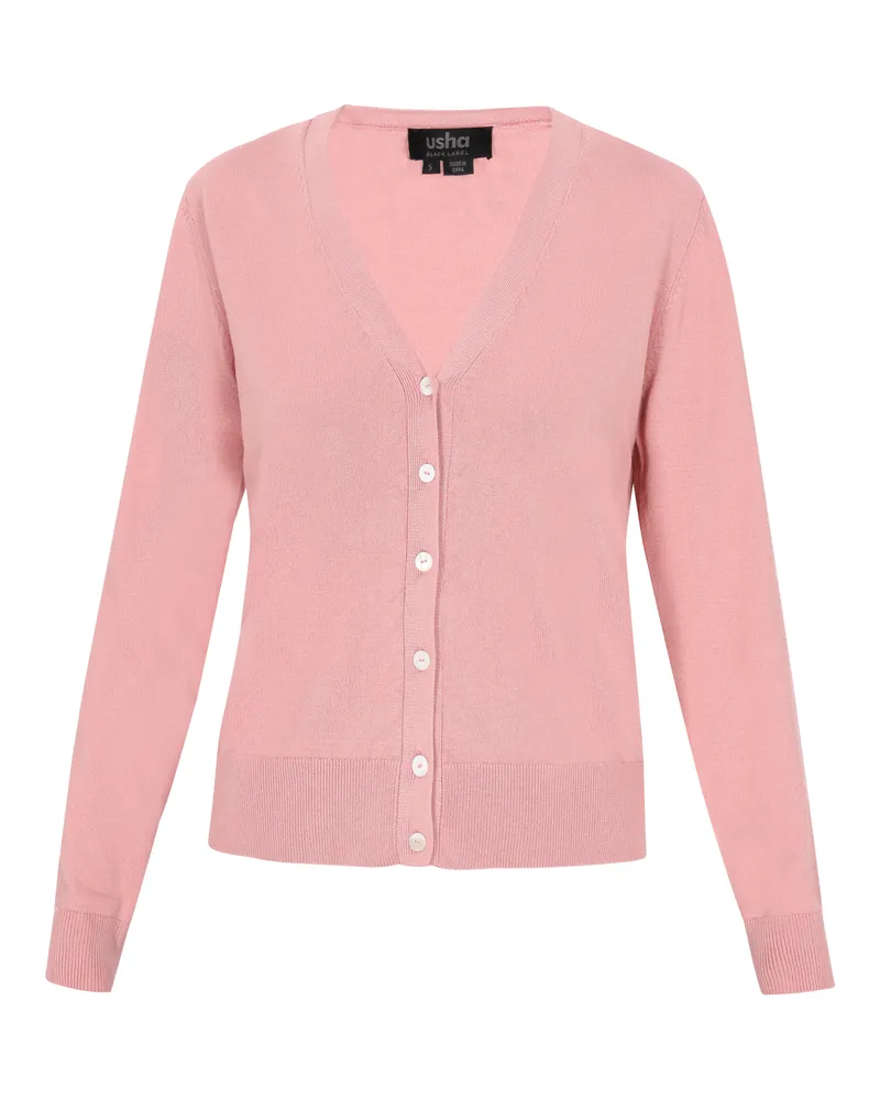 Usha Strickjacke Frauen Vintage-Rose Rosé