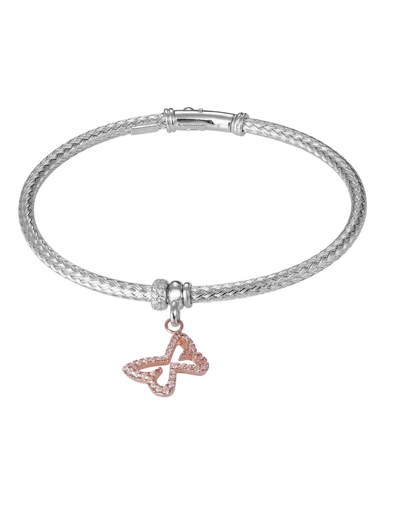 Orphelia Damen-Armband aus 925er Sterlingsilber – Silber/Rosé ZA-7397 Silber