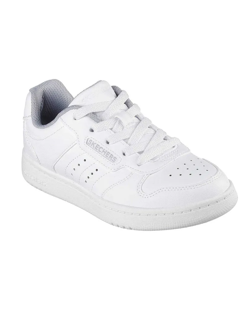 Skechers Q Street" Schuhe für Herren, Niedrig geschnitten (Weiß Weiß