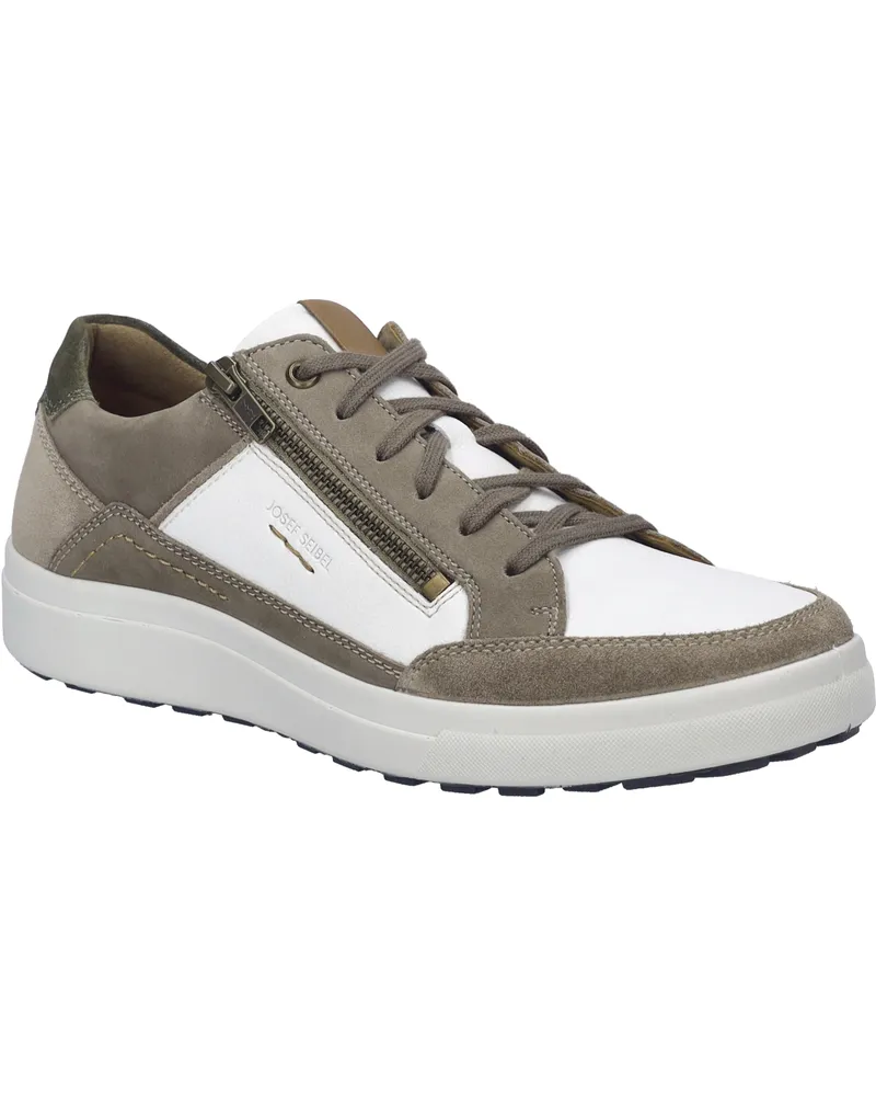 Josef Seibel Herren Sneaker Maddox 07 in weiss-taupe Weiß