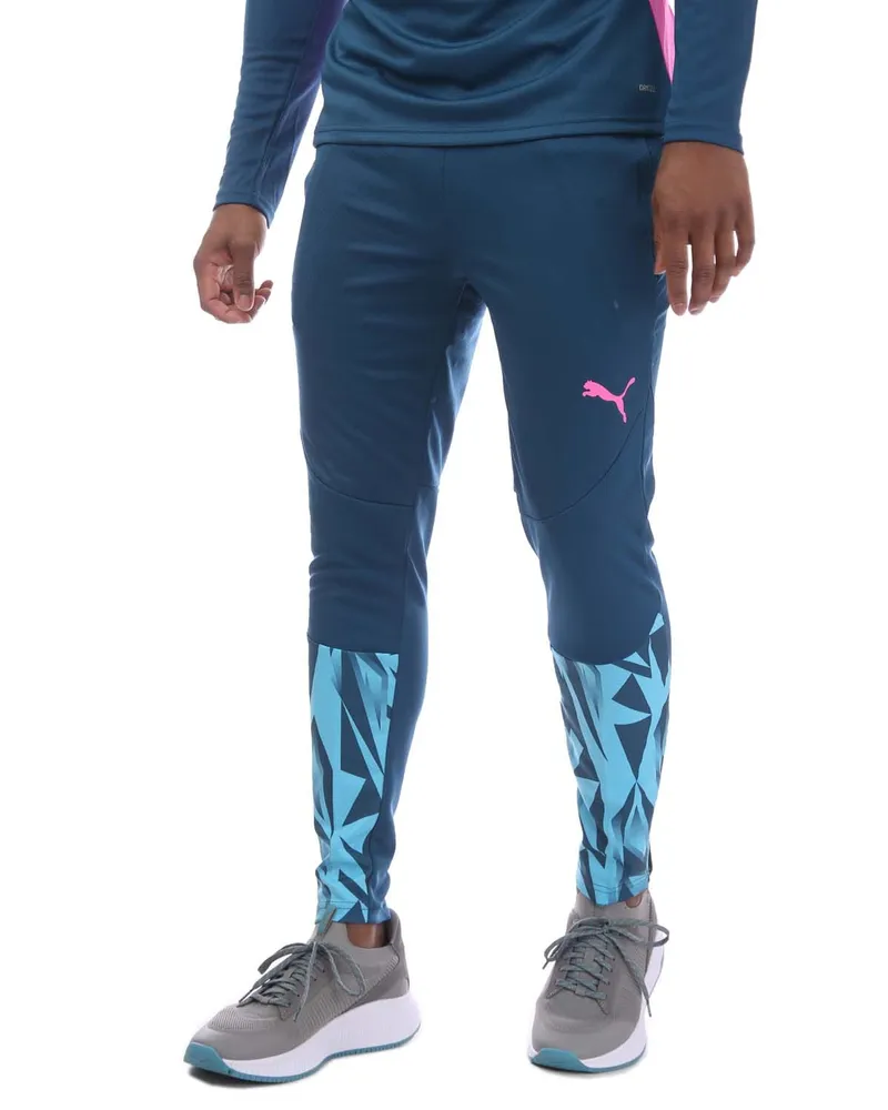 Puma Herren  IndividualFINAL Trainingshose in Blau Blau