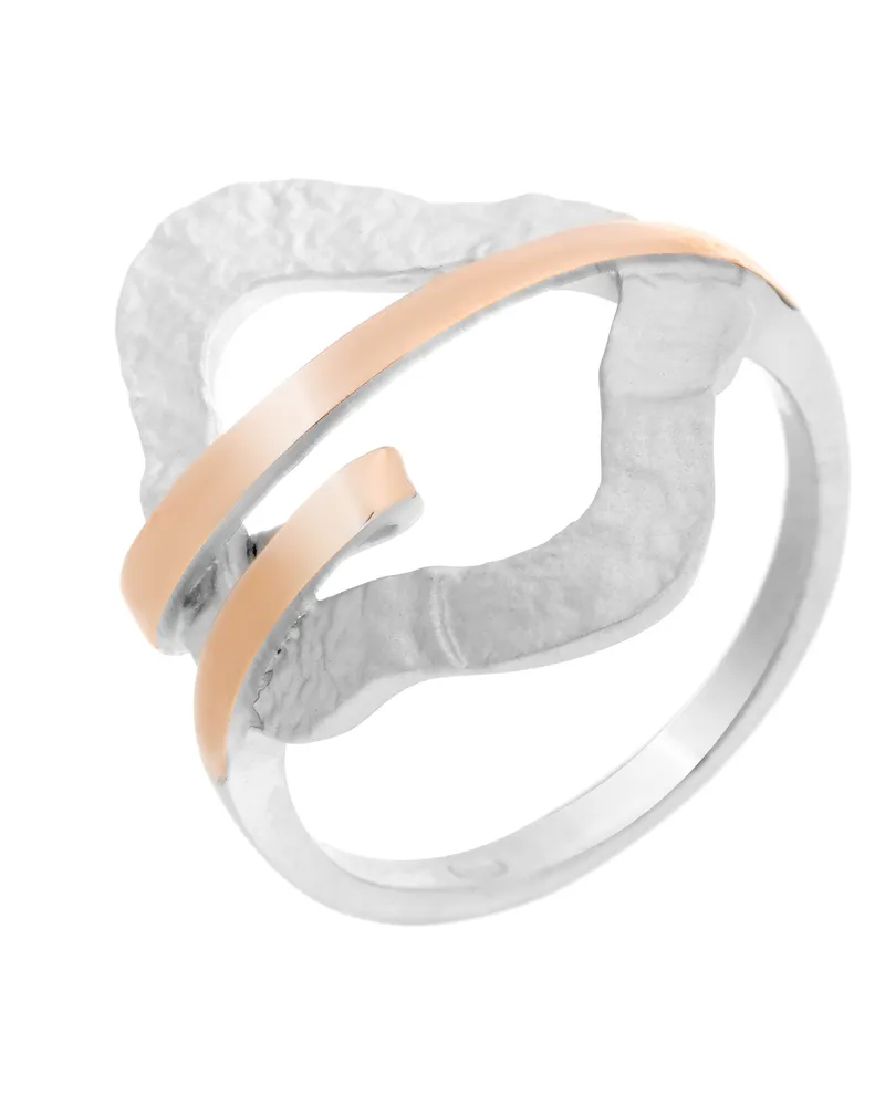 Orphelia Damen-Ring Sterling-Silber 925 – Silber/Rosé ZR-7207 Silber