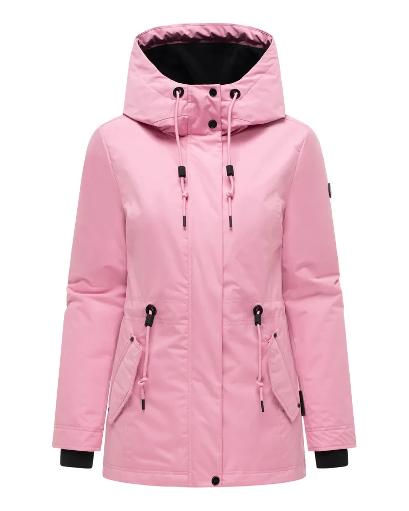 NAVAHOO Parka Nibellaa mit Kapuze für Damen - Rosa Rosa