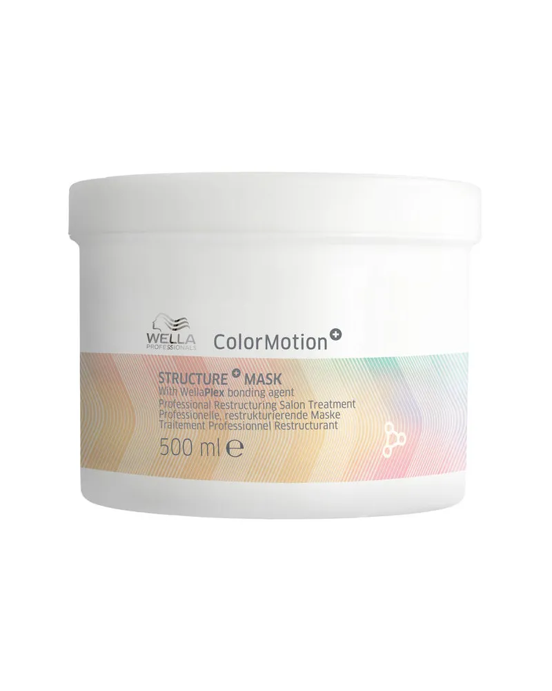 Wella Colormotion+ Structure+ Maske Farbschutz für coloriertes Haar, 500 ml 