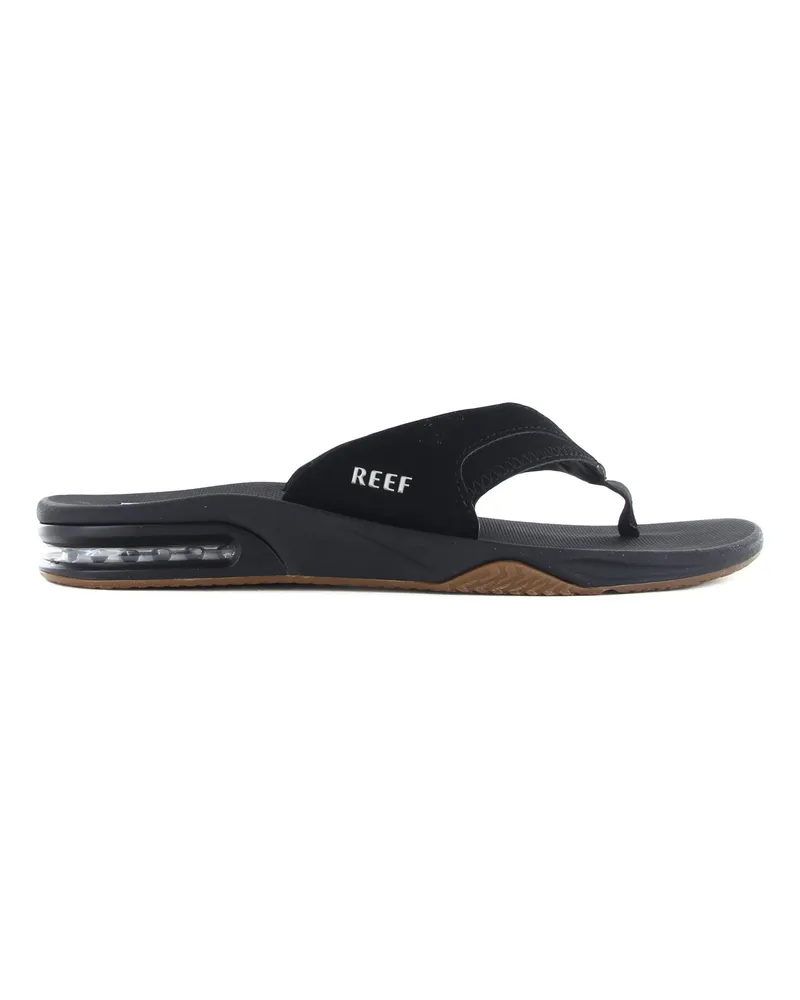 Reef SCHWARZE FANNING-FLIP-FLOPS Schwarz