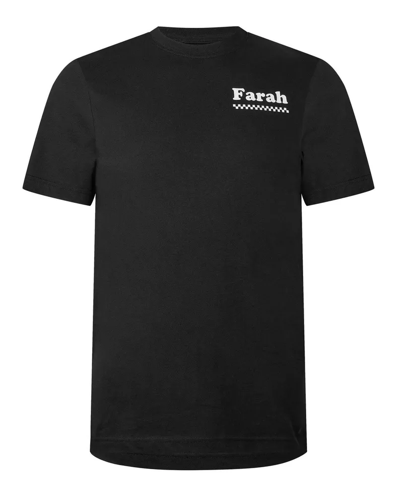 Farah 1920 Brent" T-Shirt für Herren, Baumwolle (Weiß Weiß