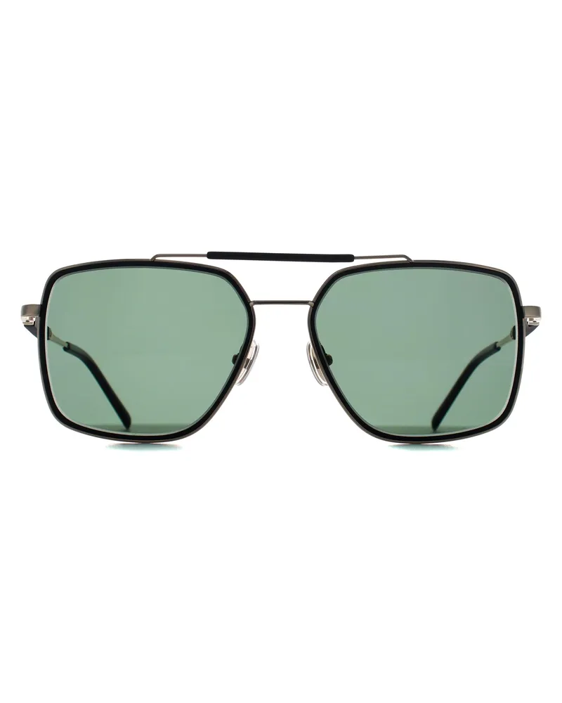 Ferragamo SF298S Herrensonnenbrille, quadratisch - Gold Gold