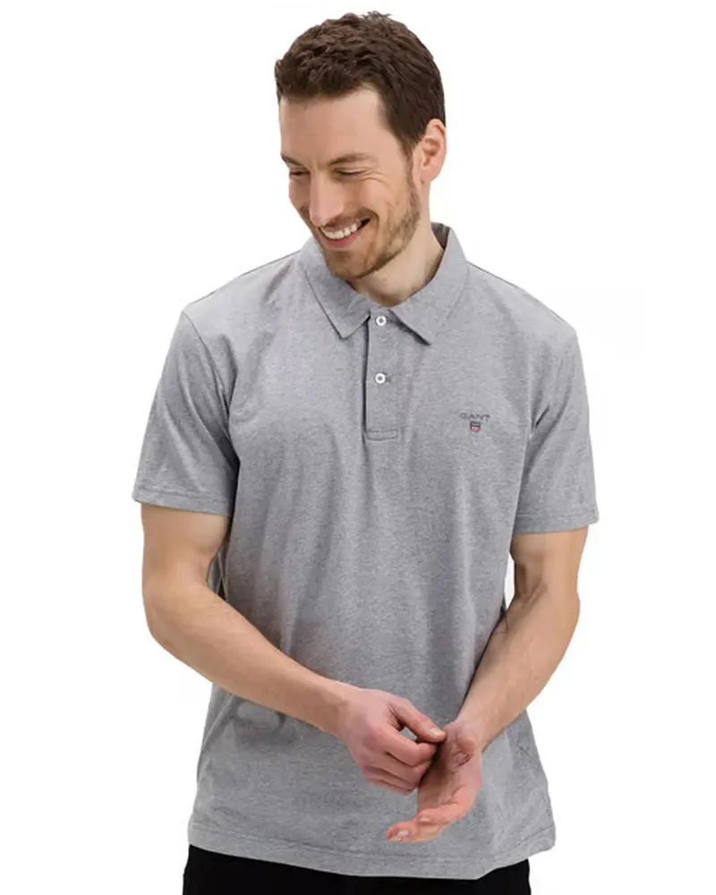 Gant Herren Original Polohemd Hellgrau