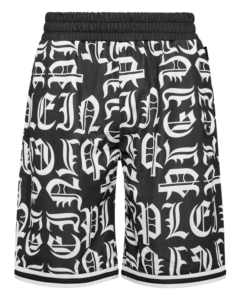 Philipp Plein Jogginghose Gothic Plein Schwarz