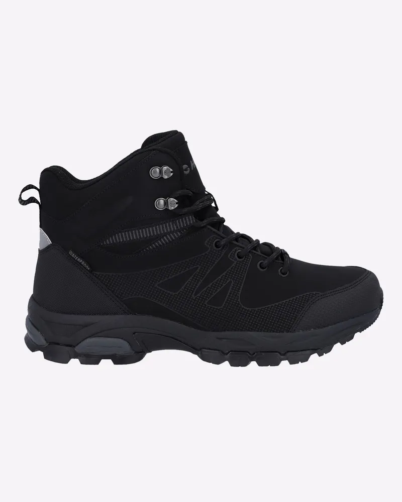 Hi-Tec Jackdaw Mid WASSERDICHT Stiefel Herren Schwarz
