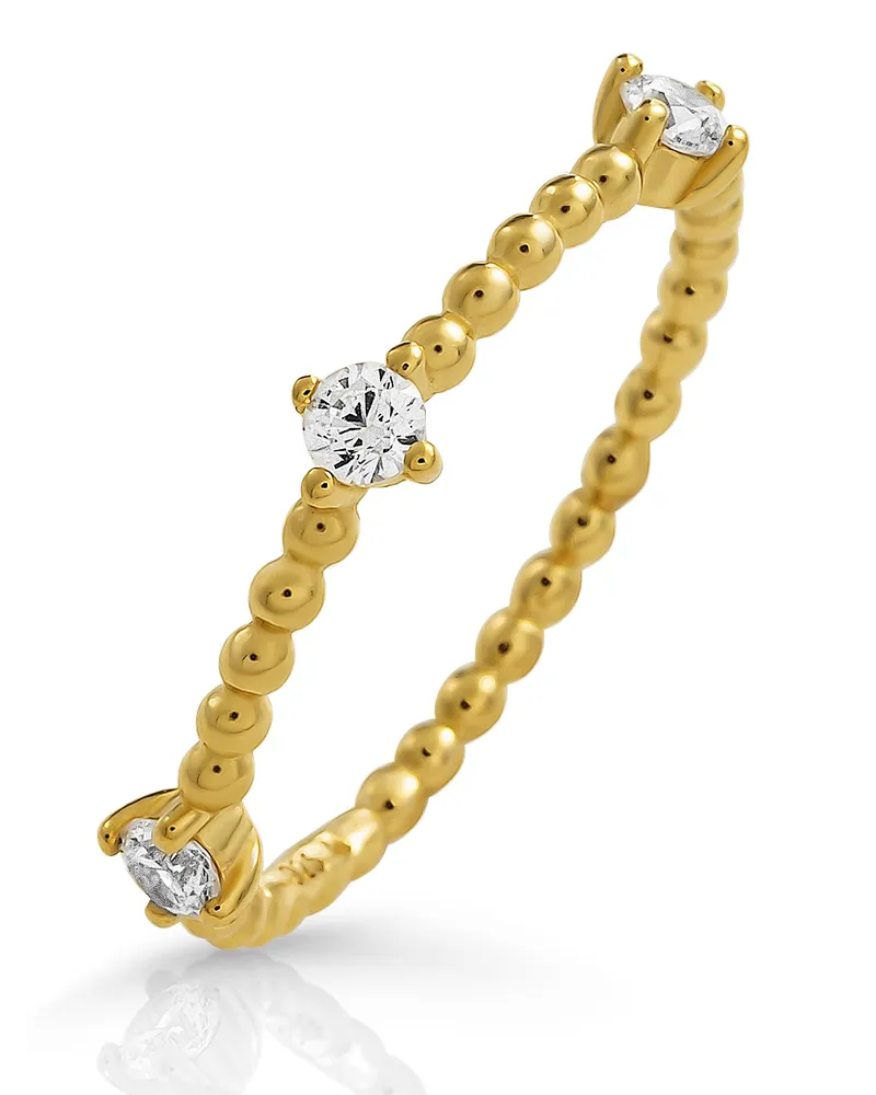 Orphelia Sparkle' Damen-Ring aus 925er Sterlingsilber – Gold ZR-7530/G Gold