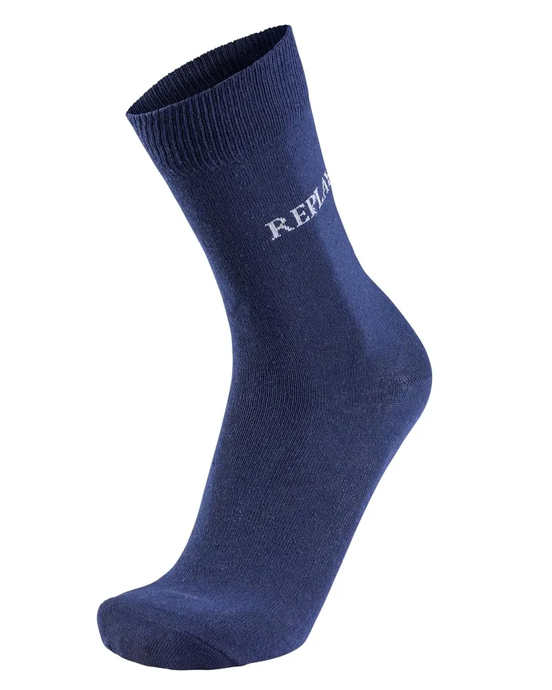 Replay Socken für Herren/Damen Unisex(3er-Pack) (Dunkelblau/Grau Dunkelblau