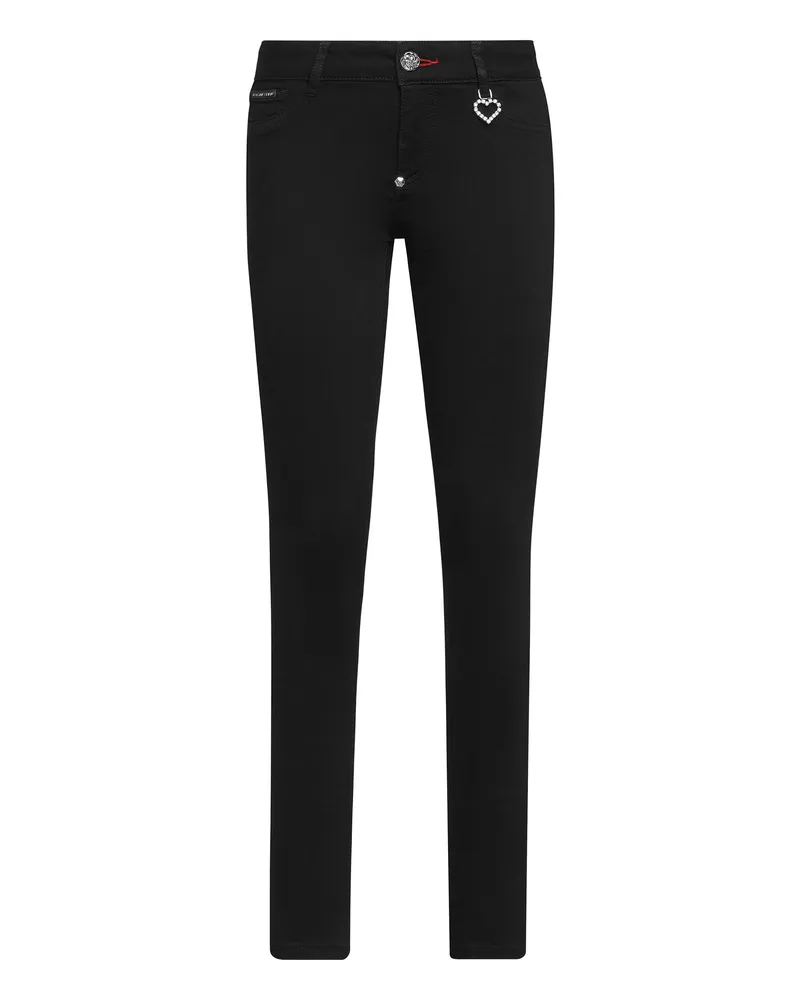 Philipp Plein Jeggings Schwarz