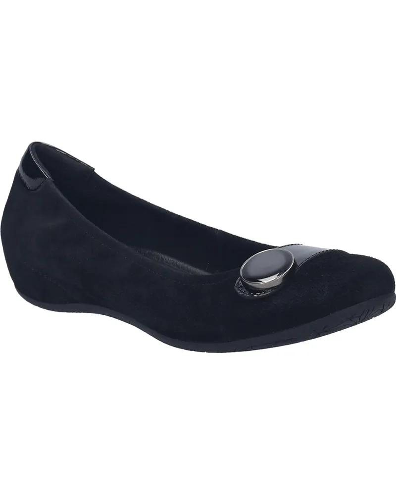 Josef Seibel Damen Ballerina Florina 06 in schwarz Schwarz