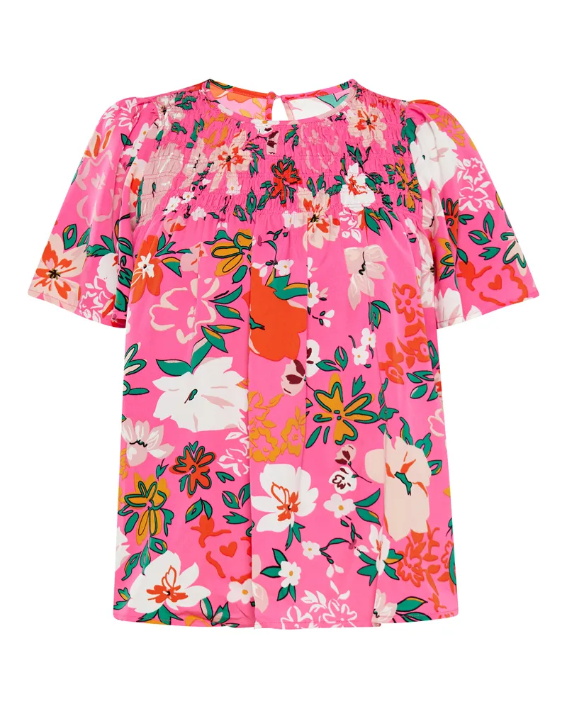 Usha Damenbluse - Rosa Rosa