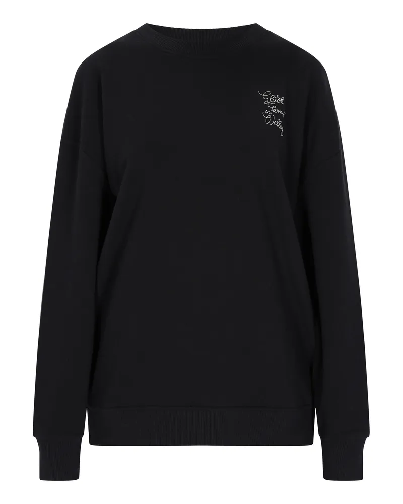DreiMaster Sweatshirt Damen Schwarz Schwarz