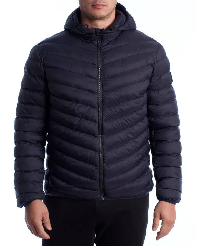 U.S. Polo Assn.  Herren Winter Steppjacke US40127008 Blau