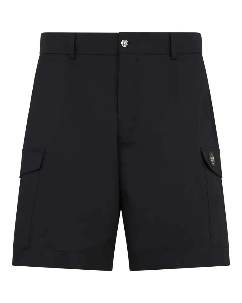 Philipp Plein Cargo-Shorts - Schwarz Schwarz