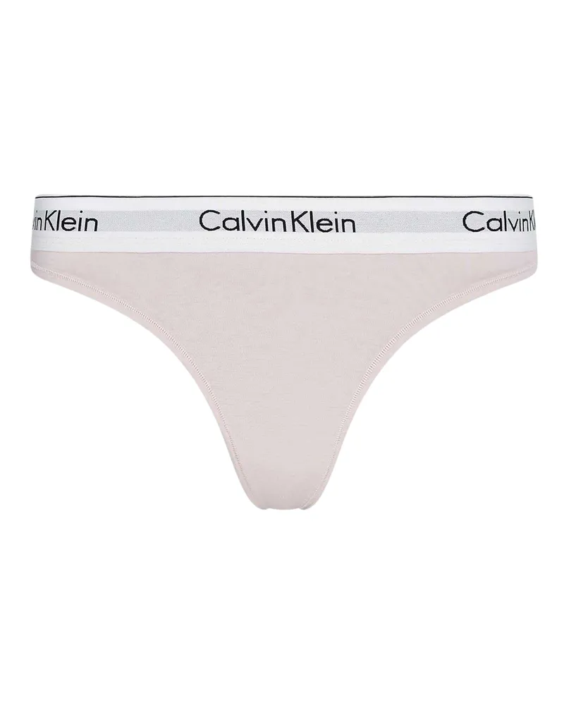 Calvin Klein Thong für Damen, Baumwollmischung (Pink Rosa