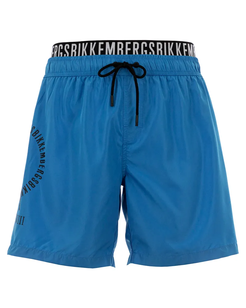 Bikkembergs Homme Maillots de bain Neoclassical Pupino    Bleu clair Blau
