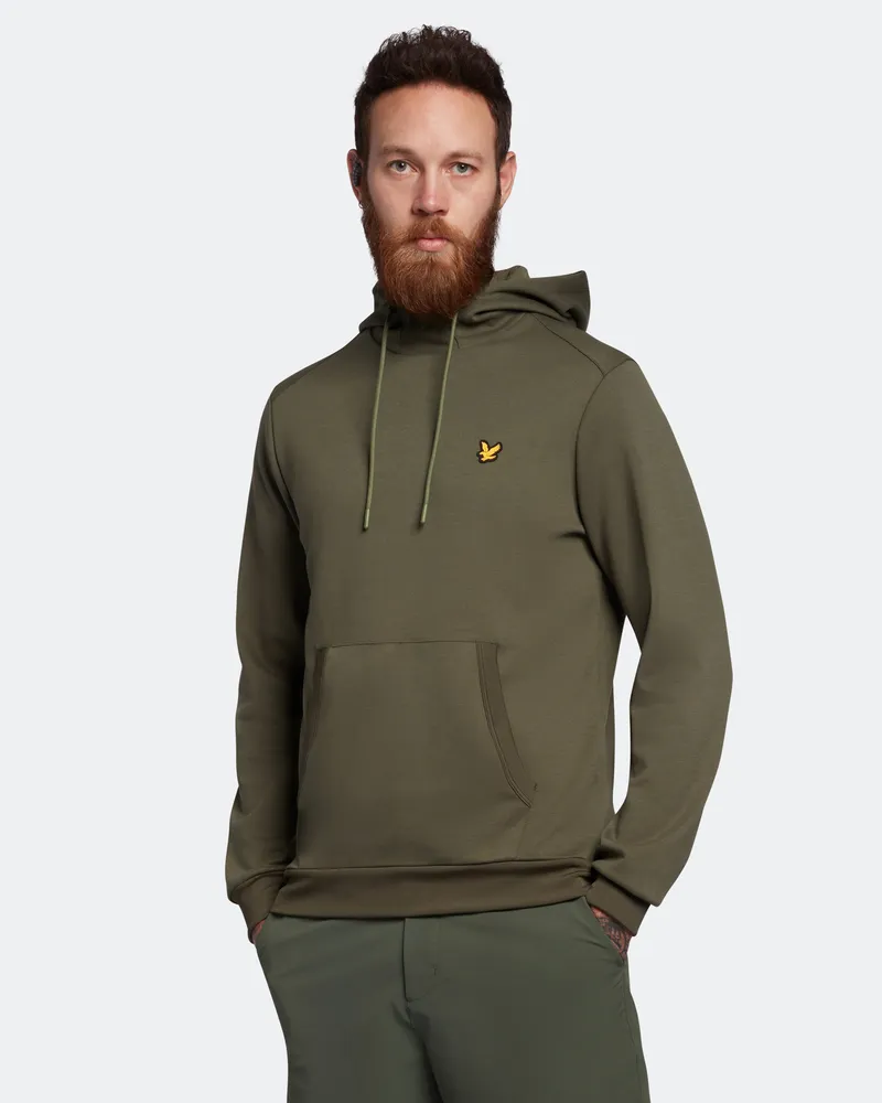 Lyle & Scott Golf-Hoodie in Grün Grün